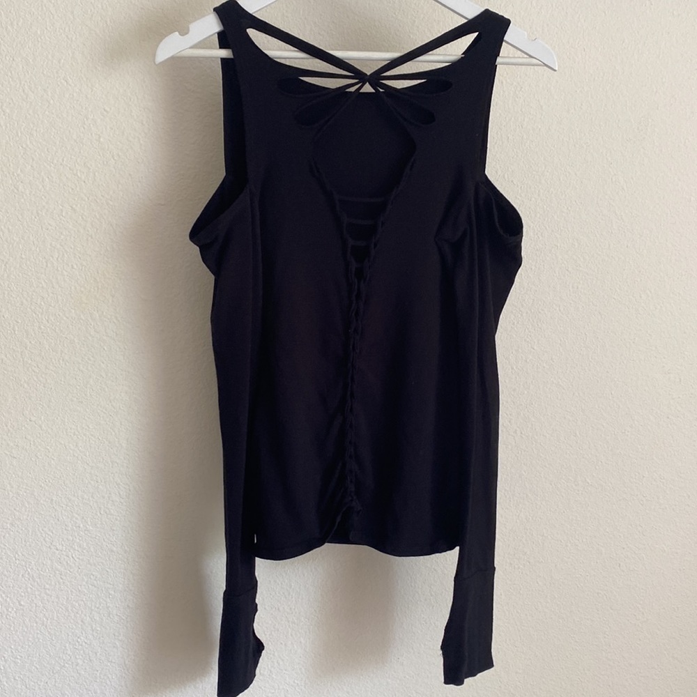 Etsy Kinetic Couture Organic Butterfly Top Black - Picture 5 of 10